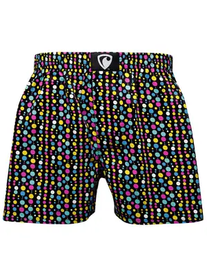 PÁNSKE TRENKY všitá guma EXCLUSIVE ALI - Pánske trenky REPRE4SC EXCLUSIVE ALI COLORBLIND - R9M-BOX-0603S - S
