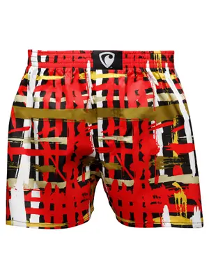 men's boxershorts with woven label EXCLUSIVE ALI - Men's boxer shorts REPRE4SC EXCLUSIVE ALI MODERN ART - R9M-BOX-0607S - S