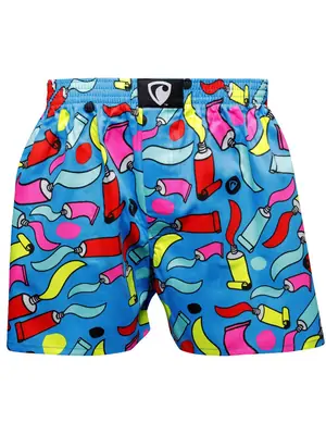 men's boxershorts with woven label EXCLUSIVE ALI - Men's boxer shorts REPRE4SC EXCLUSIVE ALI PAINTING - R9M-BOX-0610S - S
