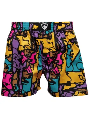 men's boxershorts with woven label EXCLUSIVE ALI - Men's boxer shorts REPRE4SC EXCLUSIVE ALI BATTLEFIELD - R9M-BOX-0613XL - XL