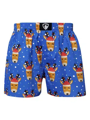 men's boxershorts with woven label EXCLUSIVE ALI - Men's boxer shorts REPRE4SC EXCLUSIVE ALI FALLOW DEER - R9M-BOX-0617S - S