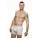 Maloobchod - Pánské boxerky s vytkávanou gumou REPRE4SC WHITE - R1M-BOX-0502S - S