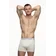 Maloobchod - Pánské boxerky s vytkávanou gumou REPRE4SC WHITE - R1M-BOX-0502S - S