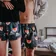 men's boxershorts with woven label EXCLUSIVE ALI - Men's boxer shorts REPRE4SC EXCLUSIVE ALI FOXES - R0M-BOX-0633S - S