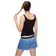 Dámské trenky vytkávaná guma GIGI - Dámské trenky s vytkávanou gumou REPRE4SC SOLID BLUE - R8W-BOX-0125S - S