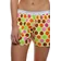 Dámské trenky - Dámské trenky s vytkávanou gumou REPRE4SC COLOR DOTS - R0W-BOX-0707S - S