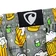 men's boxershorts with woven label EXCLUSIVE ALI - Men's boxer shorts REPRE4SC EXCLUSIVE ALI OCTOBER FEST - R2M-BOX-0635M - M