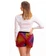 Ladies boxershorts - Women's boxer shorts Repre GIGI MAGIC LINES - R3W-BOX-0705S - S