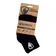 Ponožky krátké - Krátké ponožky REPRE4SC SHORT BLACK - R3A-SOC-020137 - S