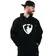 Pánské mikiny - Pánská mikina s kapucí REPRE4SC PURE LOGO - R3M-SWH-0101S - S