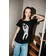 T-SHIRTS FÜR DAMEN - Kurzarm T-shirt für Frauen REPRE4SC SPACE GAMES - R3W-TSS-1401XL - XL