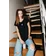 T-SHIRTS FÜR DAMEN - Kurzarm T-shirt für Frauen REPRE4SC BRUSH IN ACTION - R3W-TSS-1501L - L