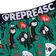 Pánské trenky s vytkávanou gumou EXCLUSIVE MIKE - Pánske trenky REPRE4SC EXCLUSIVE MIKE GRRRR! - R4M-BOX-0727S - S