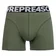 HERREN boxershorts SPORT - Pánské boxerky s vytkávanou gumou REPRE4SC 5PACK SPORT GREEN - R6M-BOX-0455S - S