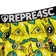 Pánské trenky s vytkávanou gumou EXCLUSIVE MIKE - Pánske trenky REPRE4SC EXCLUSIVE MIKE IN THE EYES - R6M-BOX-0717S - S