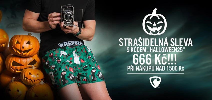 Halloweenská sleva 666 Kč