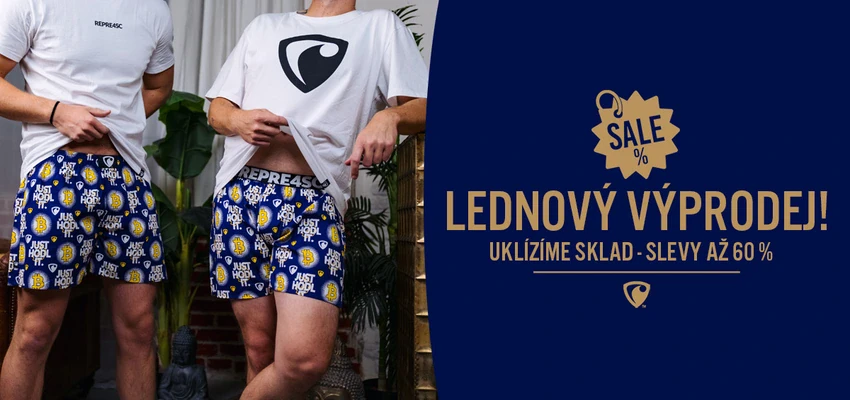Lednový výprodej na Represhopu