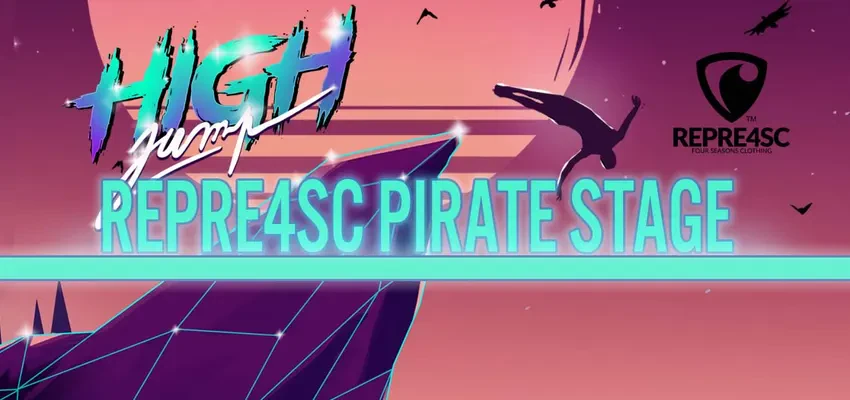 Repre4sc PIRATE STAGE na High Jumpu