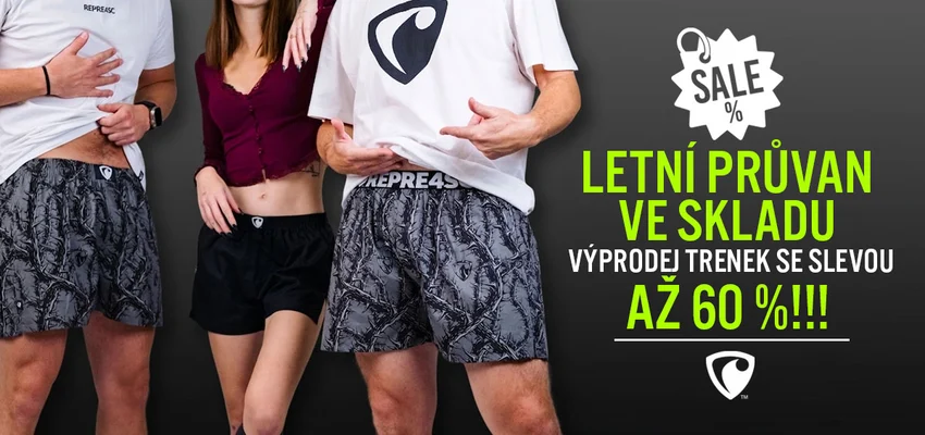 Letní průvan ve skladu: trenky REPRE4SC teď se slevou až 60 %